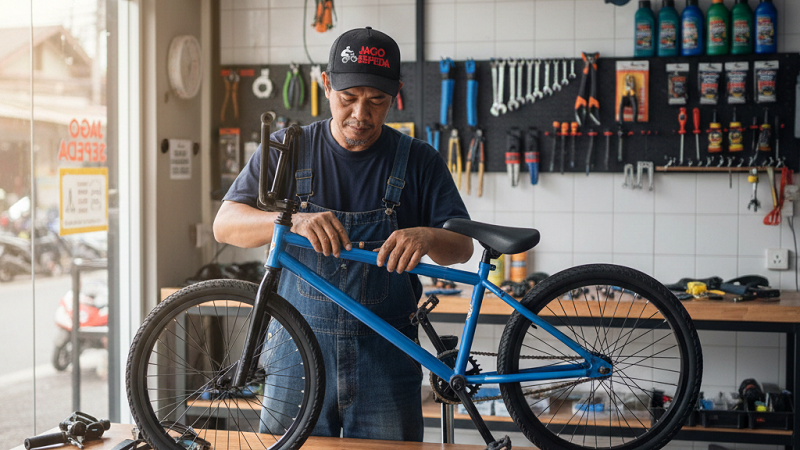 LV1 Mekanik: Perakitan BMX In Box dan Pengecekan Final