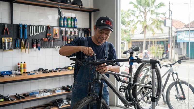 LV1 Mekanik: Perakitan MTB In Box dan Pengecekan Final